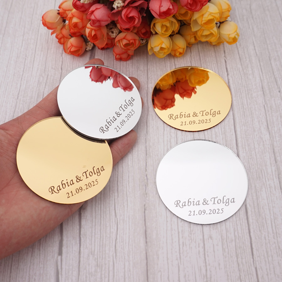 Personalised Candle Label - 12 ชิ้นส่วนบุคคลงานแต่งงานโปรดปรานของขวัญ Custom Dinner Party ถ้วยเทียนผู้ถือการ์ดแท็กวันเกิด