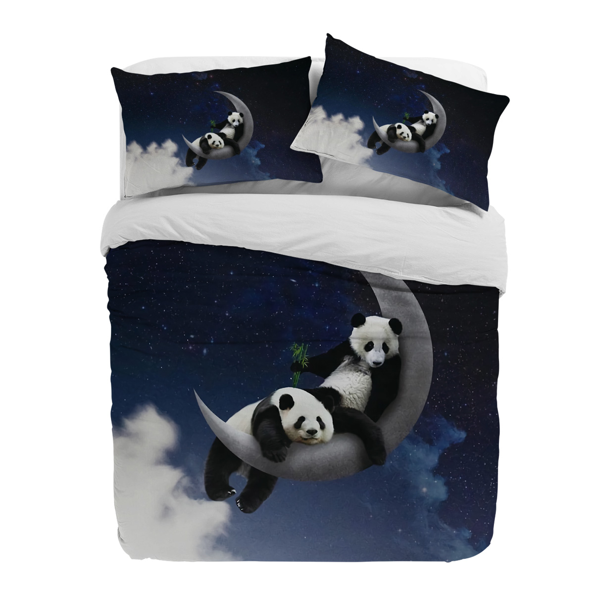 Custom Night Sky - Moon Night Sky PANDA ไม้ไผ่ Star