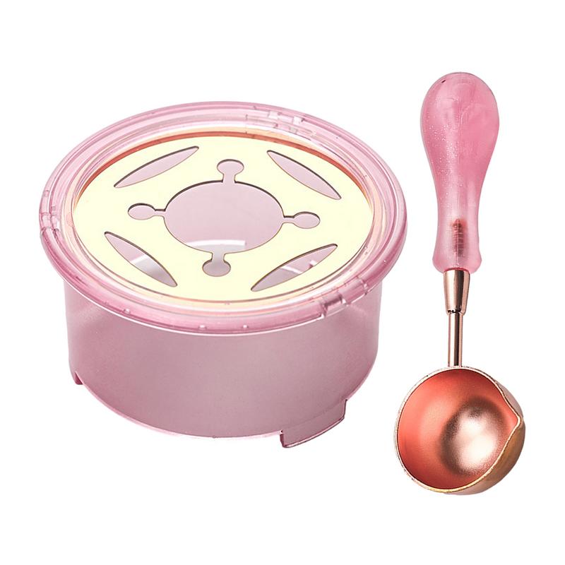 Wax Seal Letter Kit - ซีลขี้ผึ้งชุดซีลขี้ผึ้ง Melter ช้อนชุดเครื่องทําความร้อน WAX Letter Seal
