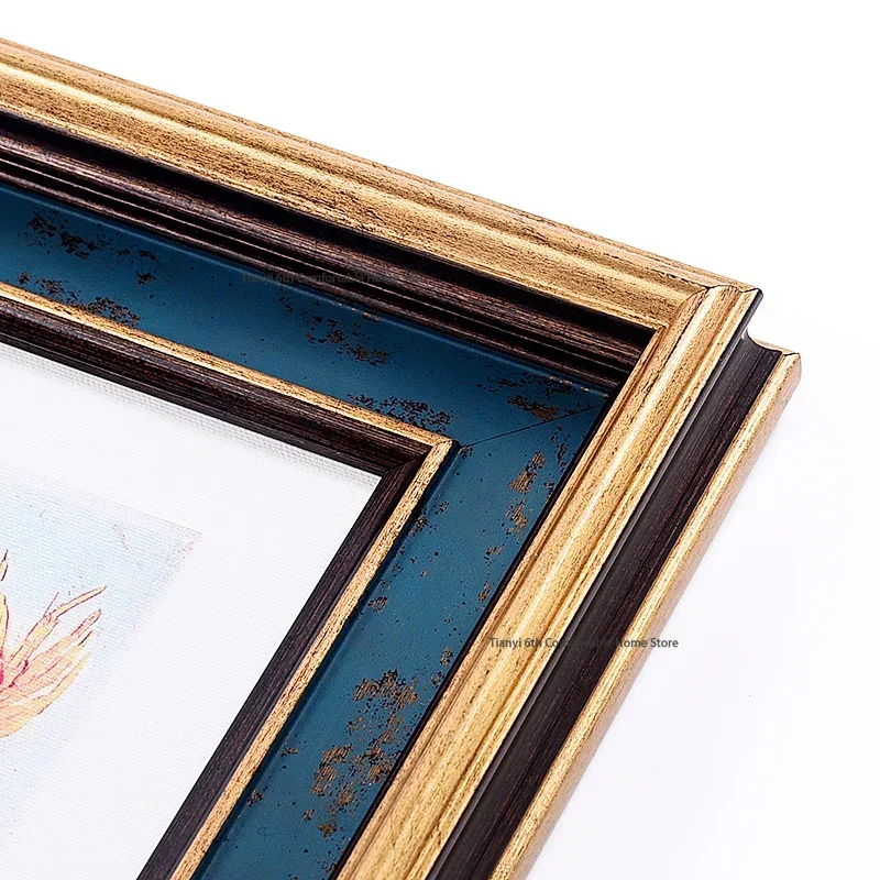 อเมริกันหรูหรากรอบรูปยุโรปสไตล - Engraved Wood Frame บทวิจารณ์และราคา