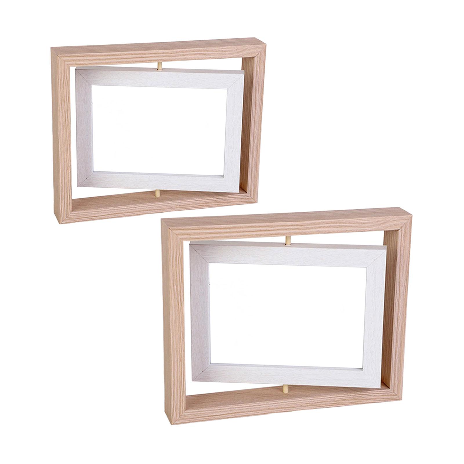 กรอบรูปแบบหมุนได้ตกแต่งด้วยกรอ - Engraved Wood Frame บทวิจารณ์และราคา