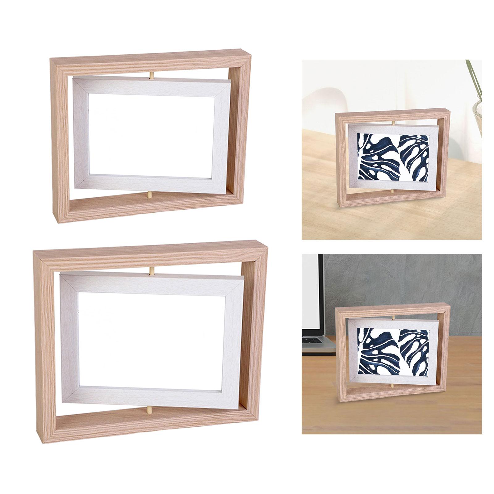 กรอบรูปแบบหมุนได้ตกแต่งด้วยกรอ - Engraved Wood Frame บทวิจารณ์และราคา