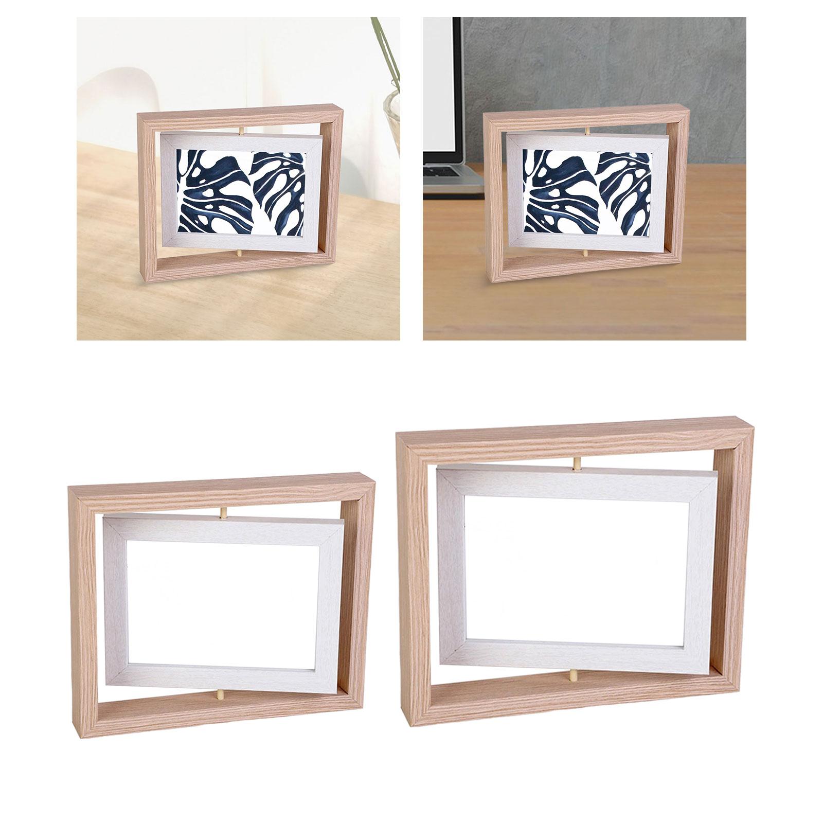 กรอบรูปแบบหมุนได้ตกแต่งด้วยกรอ - Engraved Wood Frame บทวิจารณ์และราคา