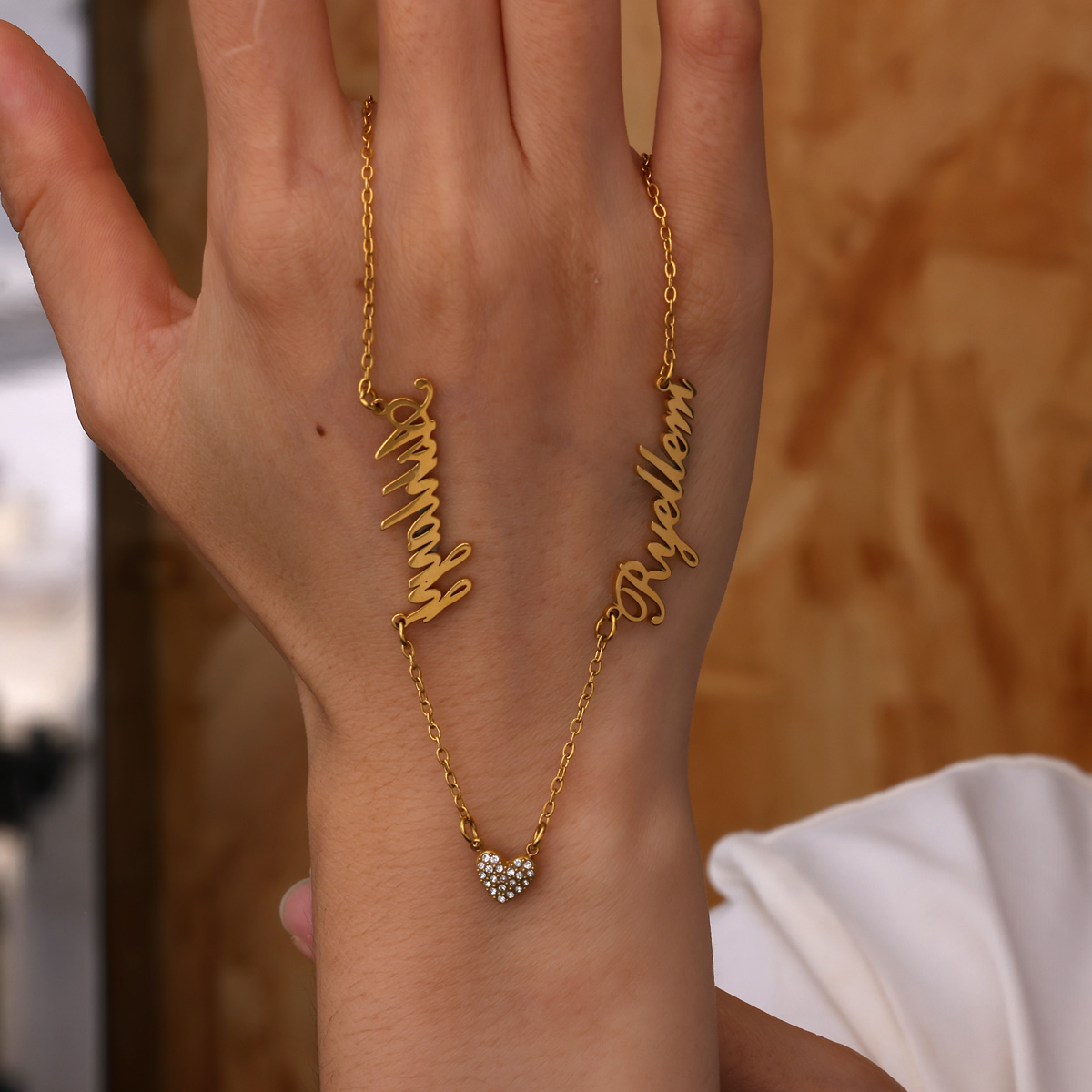 สร้อยคอสองชื่อแบบกำหนดเองสำหรั - Name Necklace Custom บทวิจารณ์และราคา