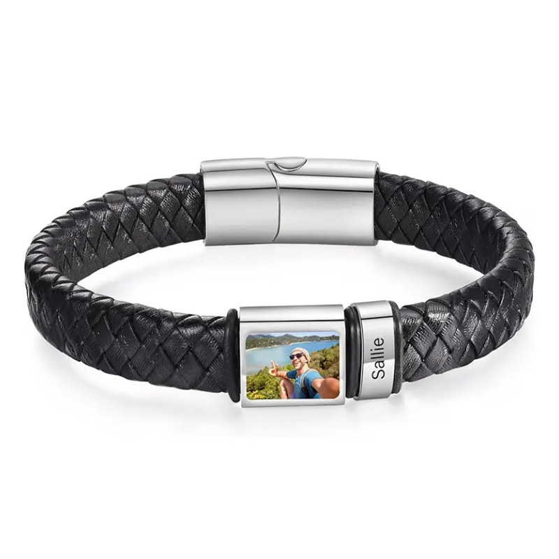 ส่วนบุคคล Photo ชื่อสร้อยข้อมื - Coordinates Bracelet บทวิจารณ์และราคา