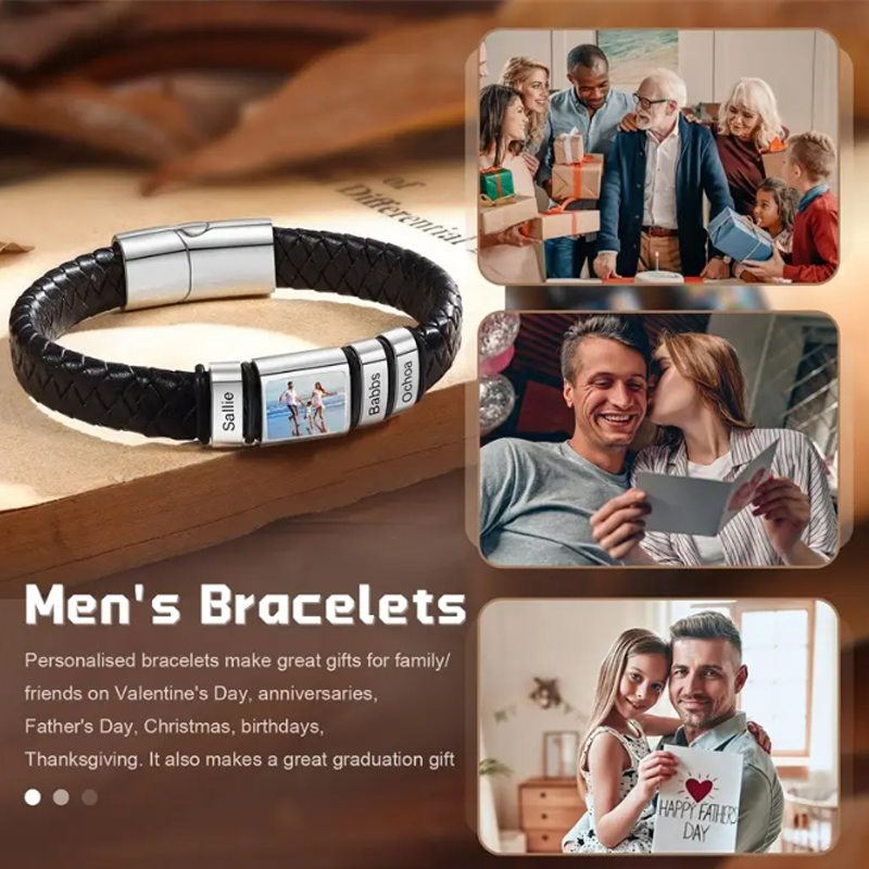 ส่วนบุคคล Photo ชื่อสร้อยข้อมื - Coordinates Bracelet บทวิจารณ์และราคา