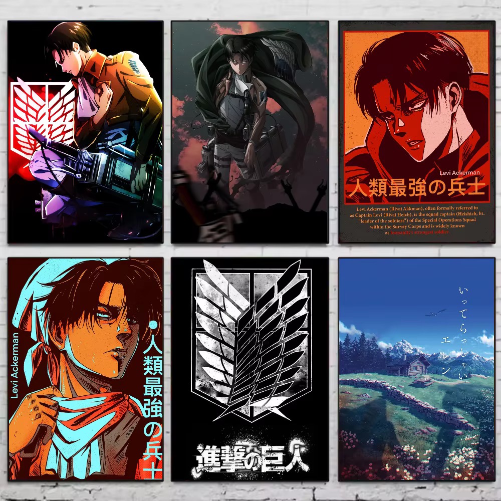 ภาพวาดเพชร Attack On Titan เลว - Photo Mosaic Print บทวิจารณ์และราคา