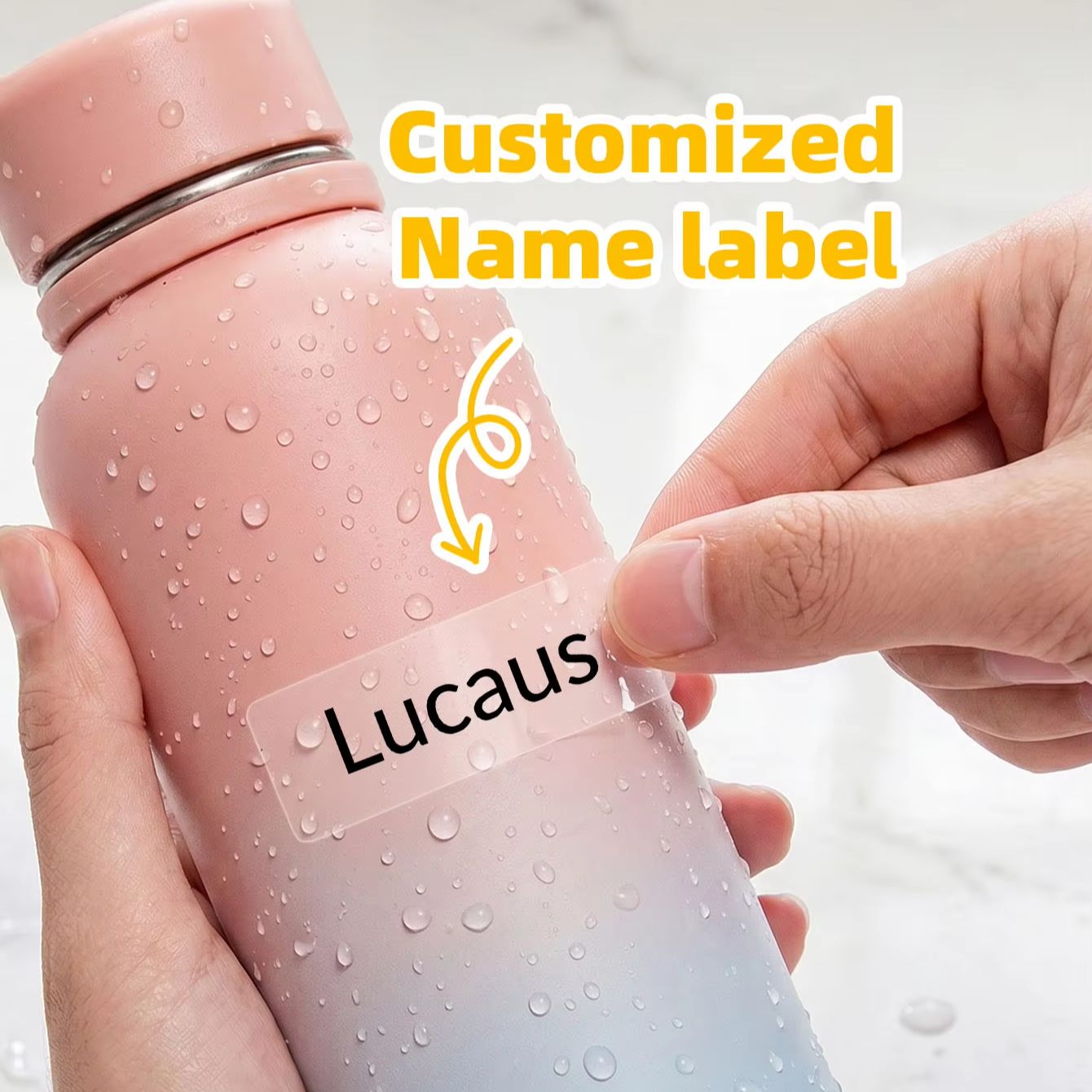 สติกเกอร์ชื่อส่วนตัวแบบกำหนดเอ - Personalized Name Box บทวิจารณ์และราคา