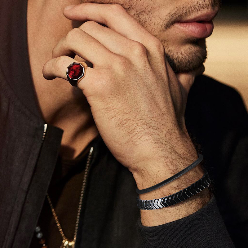 สร้อยข้อมือแฟชั่นฮีมาไทต์เพื่อ - Coordinates Bracelet บทวิจารณ์และราคา
