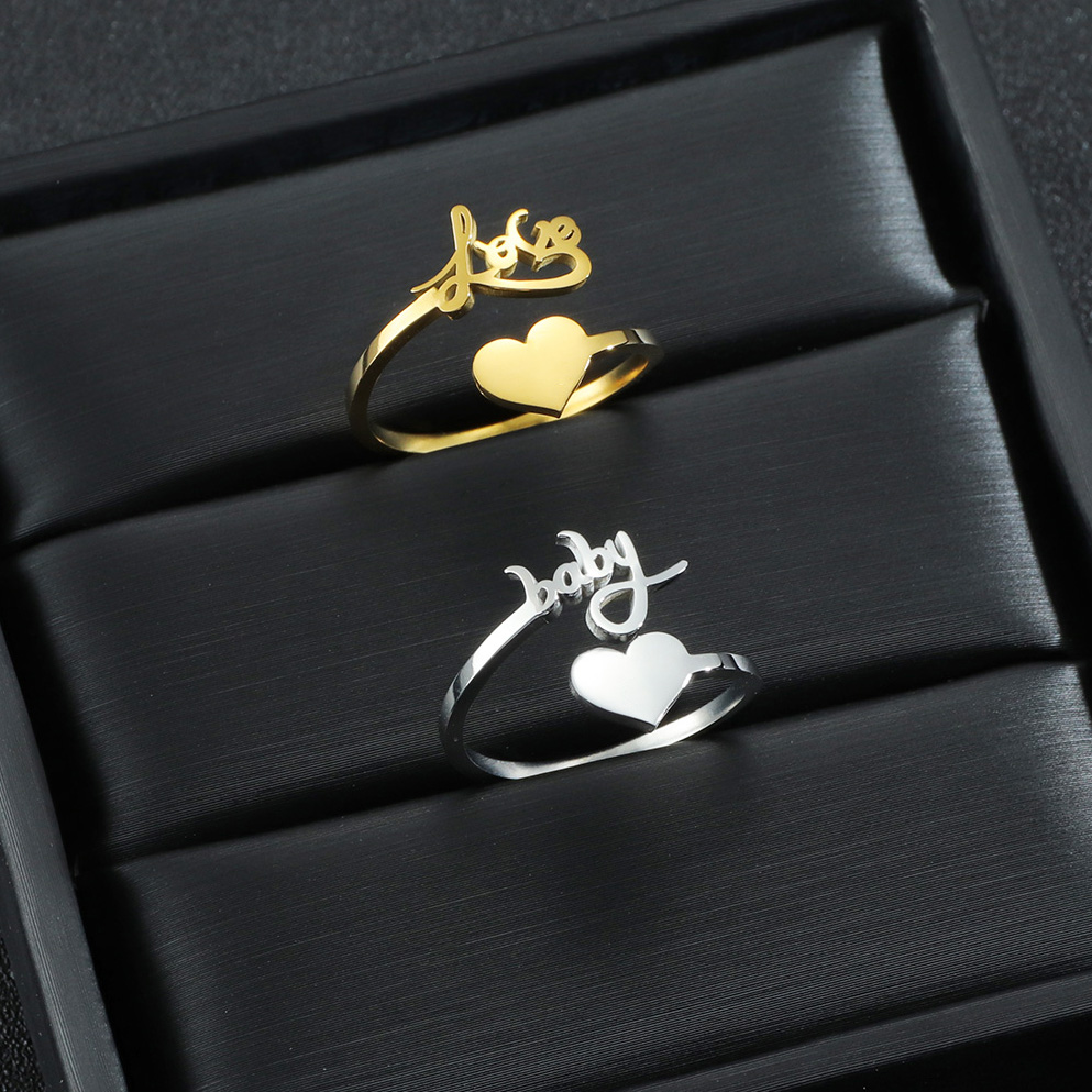 Atoztide แหวนชื่อที่กำหนดเองได - Initial Ring Custom บทวิจารณ์และราคา