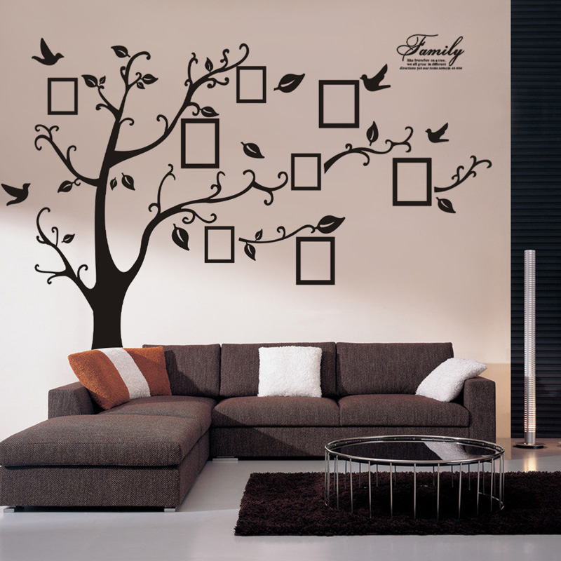สติ๊กเกอร์ติดผนังรูปต้นไม้ขนาด - Family Tree Print บทวิจารณ์และราคา
