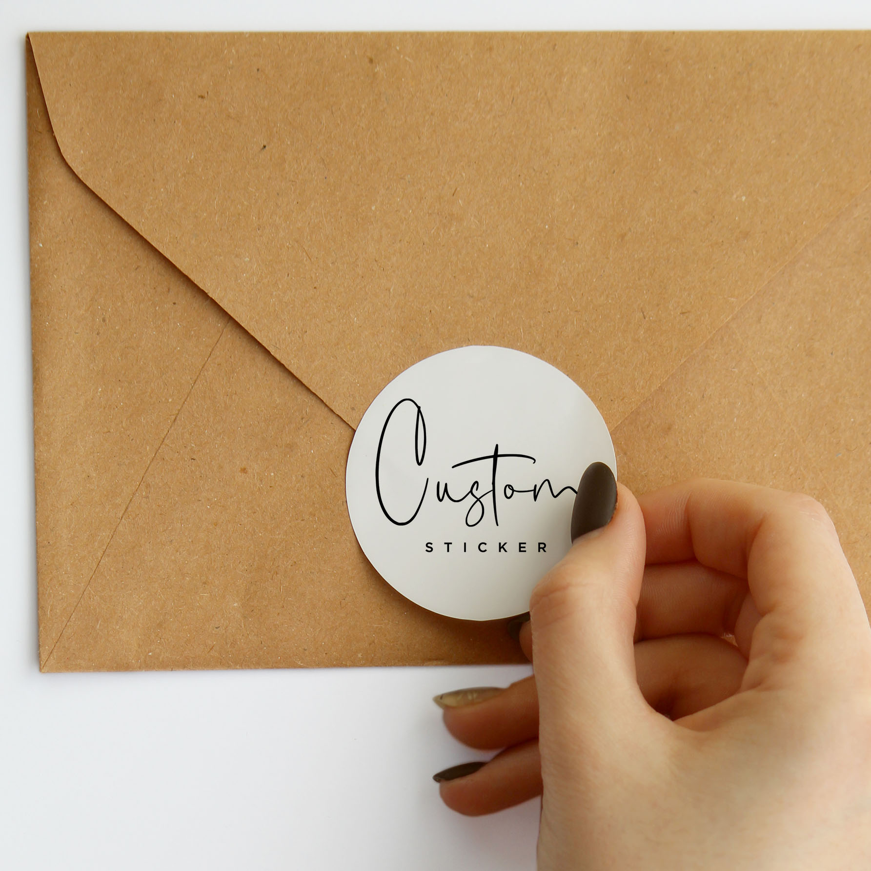 1-100 ชิ้นสติกเกอร์กันน้ำแบบกำ - Personalised Candle Label บทวิจารณ์และราคา