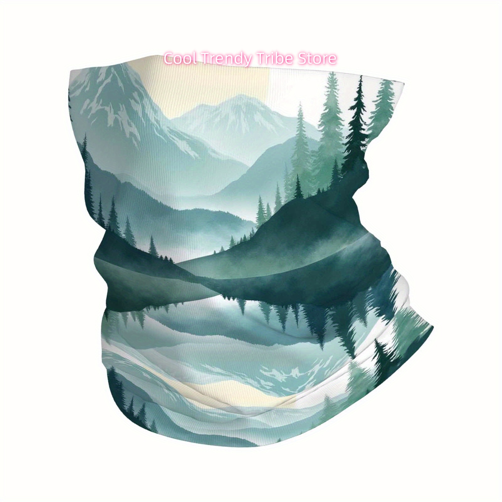 ผ้าพันคออเนกประสงค์ลายภูเขาและ - Family Tree Print บทวิจารณ์และราคา