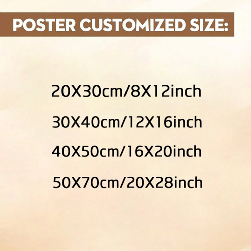 1 ชิ้น โปสเตอร์ภาพถ่ายส่วนตัวแ - Custom Photo Book บทวิจารณ์และราคา