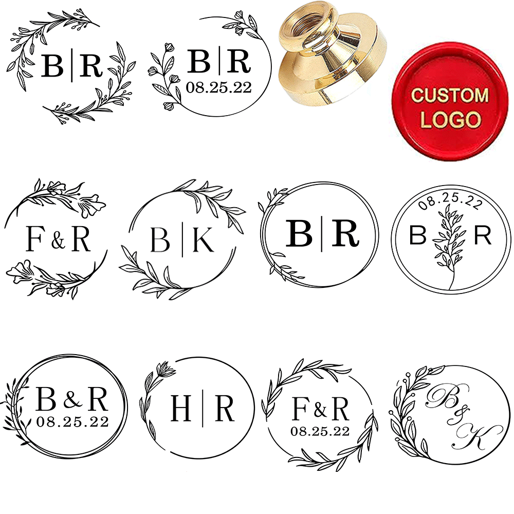 Custom Letter Wax Seal Stamp K - Wax Seal Letter Kit บทวิจารณ์และราคา