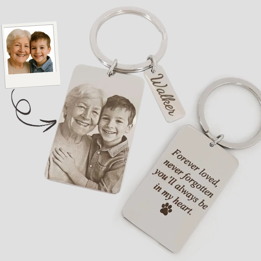พวงกุญแจสลักภาพถ่ายแบบกำหนดเอง - Pet Portrait Custom บทวิจารณ์และราคา
