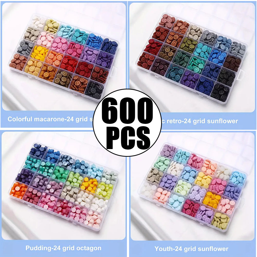 เม็ดแว็กซ์ซีลกล่อง 600 ชิ้น, เ - Wax Seal Letter Kit บทวิจารณ์และราคา