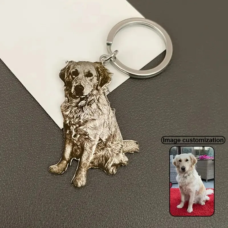 พวงกุญแจรูปสัตว์เลี้ยงแบบกำหนด - Pet Portrait Custom บทวิจารณ์และราคา