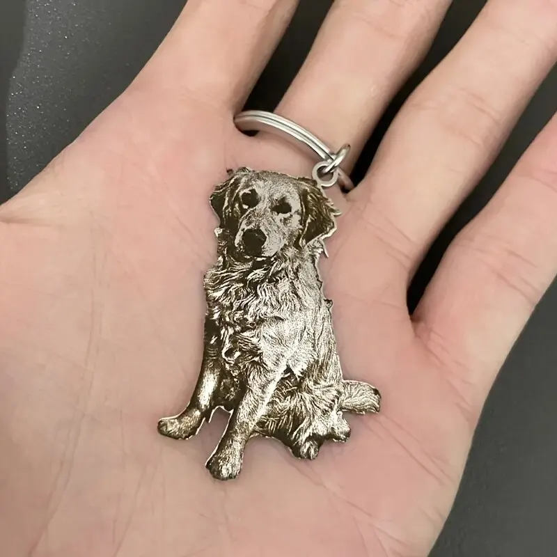 พวงกุญแจรูปสัตว์เลี้ยงแบบกำหนด - Pet Portrait Custom บทวิจารณ์และราคา
