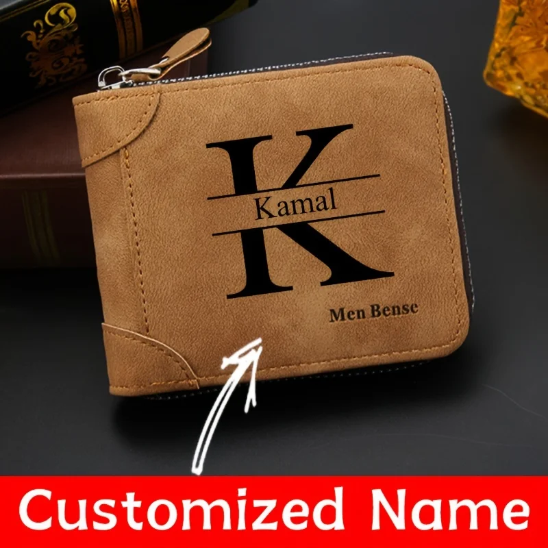 กระเป๋าสตางค์ผู้ชายแบบกำหนดเอง - Personalized Name Box บทวิจารณ์และราคา