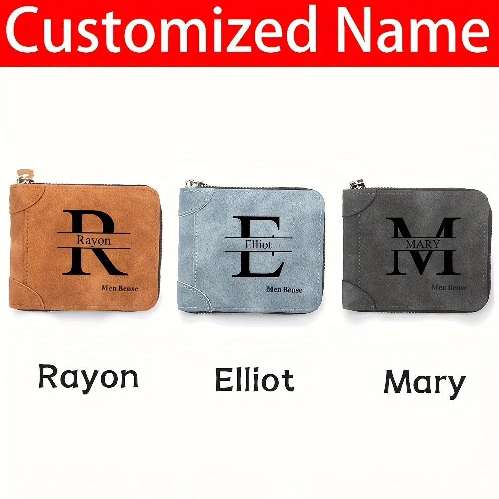 กระเป๋าสตางค์ผู้ชายแบบกำหนดเอง - Personalized Name Box บทวิจารณ์และราคา