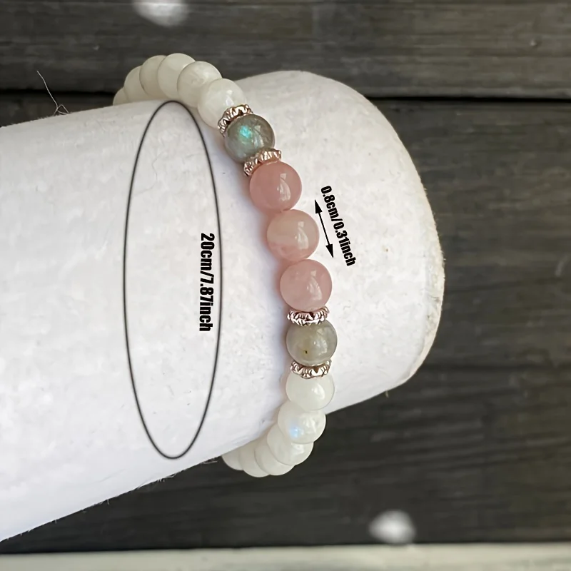 มูนสโตนใหม่ สร้อยข้อมือลาบราดอ - Coordinates Bracelet บทวิจารณ์และราคา