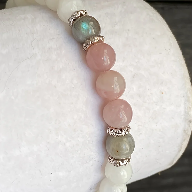 มูนสโตนใหม่ สร้อยข้อมือลาบราดอ - Coordinates Bracelet บทวิจารณ์และราคา