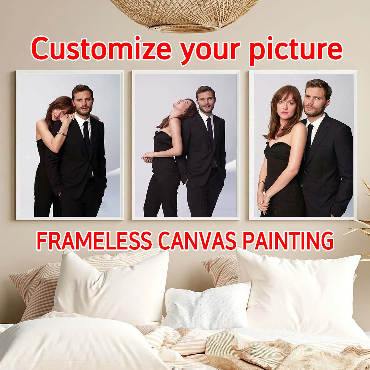 ภาพพิมพ์บนผ้าใบตามสั่งจากภาพถ่ - Pet Portrait Custom บทวิจารณ์และราคา