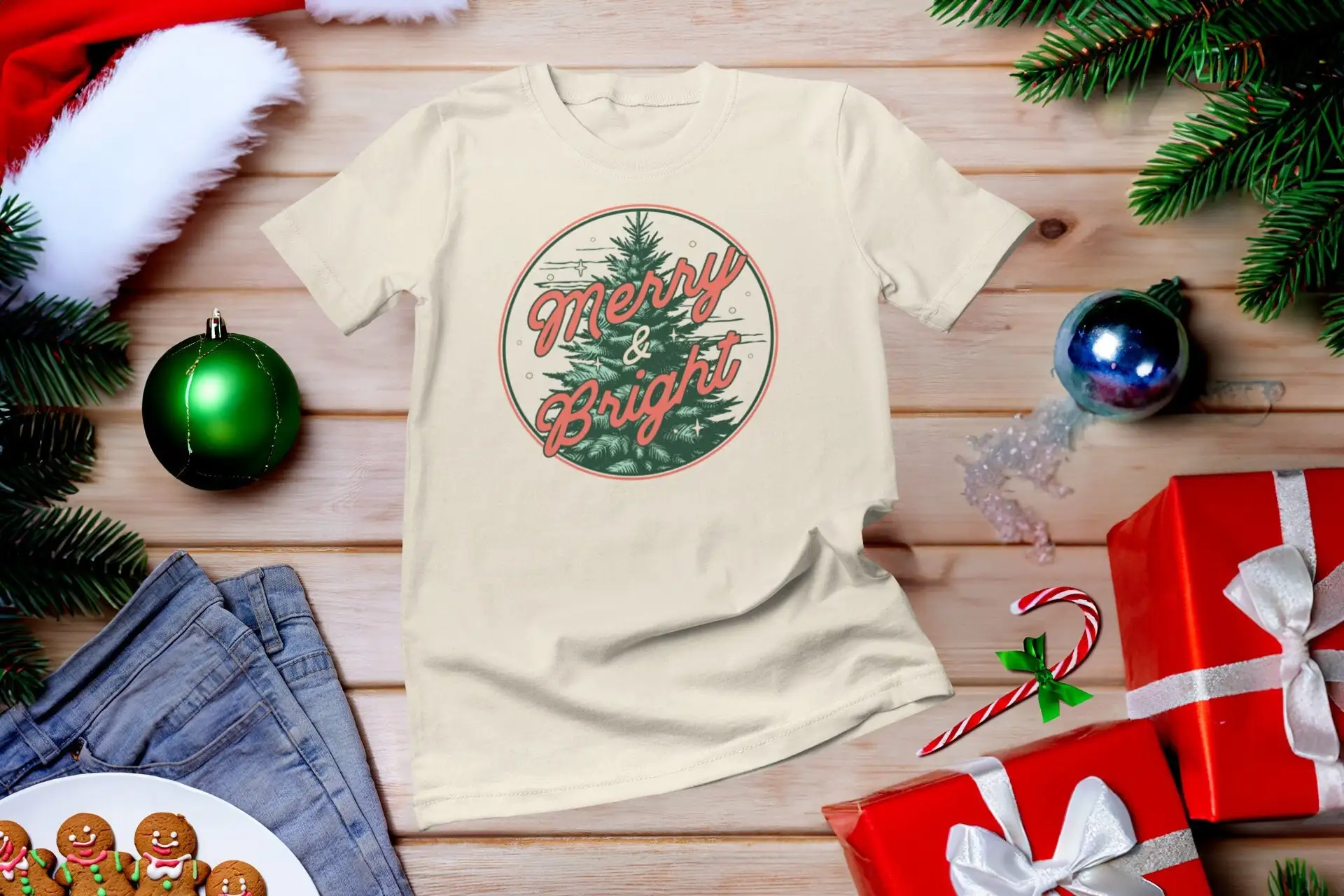 เสื้อยืดเมอร์รี่ แอนด์ ไบรท์ ท - Family Tree Print บทวิจารณ์และราคา