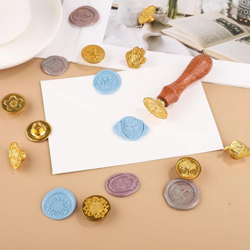 ชุดตราประทับขี้ผึ้ง ตราประทับข - Wax Seal Letter Kit บทวิจารณ์และราคา