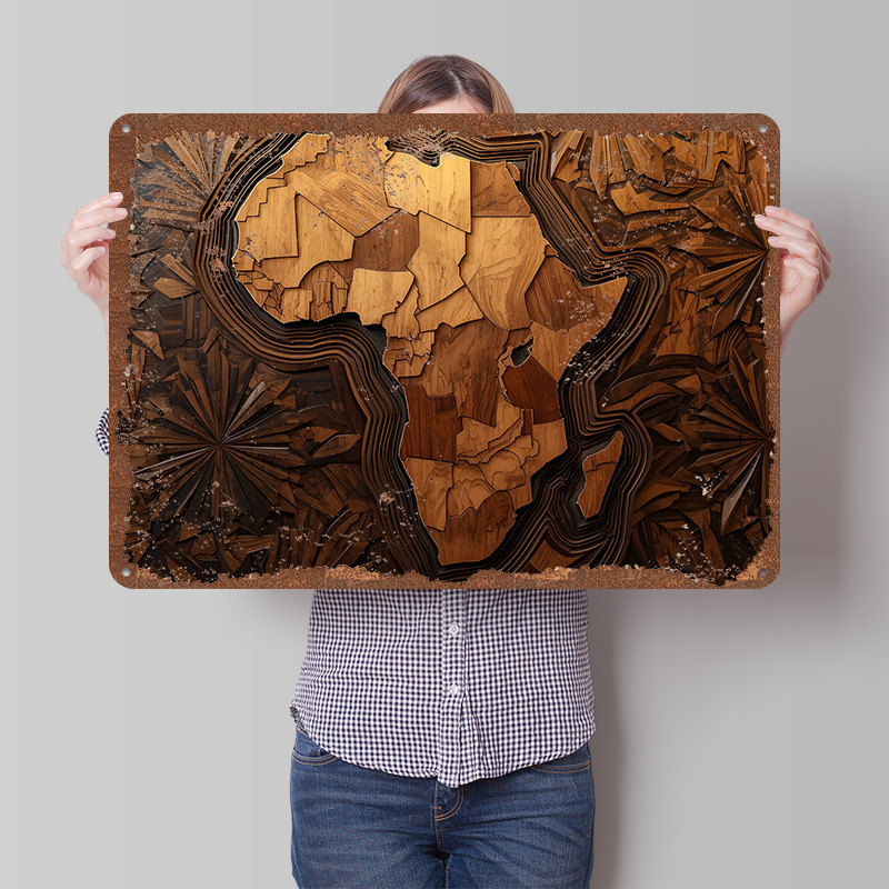 โปสเตอร์งานแกะสลักไม้ลายแผนที่ - Custom Map Poster บทวิจารณ์และราคา
