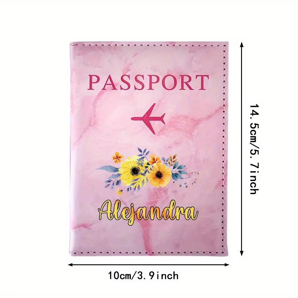 ซองใส่หนังสือเดินทางหนังสังเคร - Personalized Name Box บทวิจารณ์และราคา