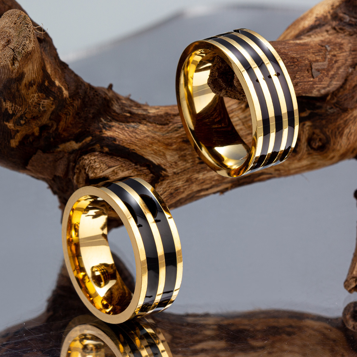 6 มม./8 มม.น้ํามันวางแหวนแฟชั่ - Initial Ring Custom บทวิจารณ์และราคา