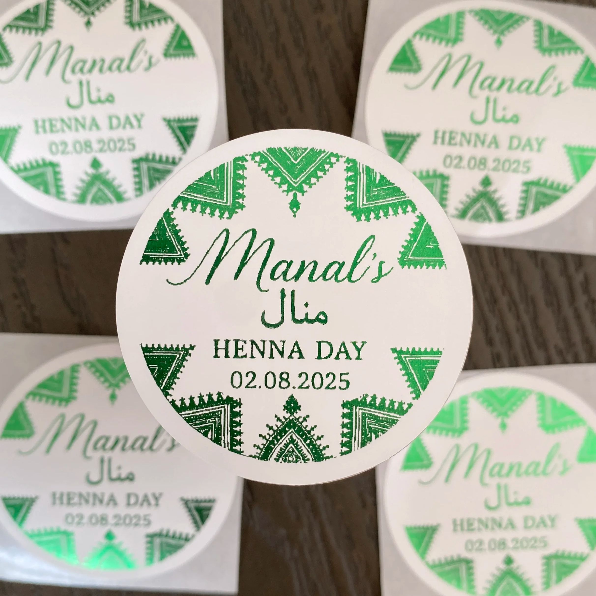 สติกเกอร์ขอบคุณงานแต่งงานลายเฮ - Personalised Candle Label บทวิจารณ์และราคา