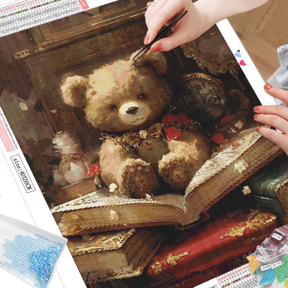 ชุดภาพวาดเพชรแบบไร้กรอบ ลายการ - Photo Mosaic Print บทวิจารณ์และราคา