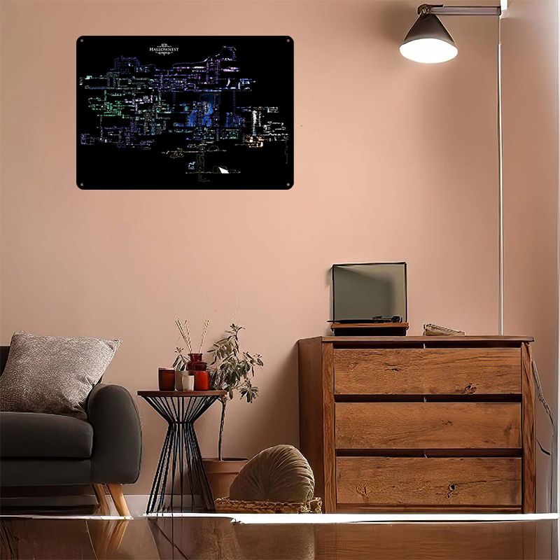 โปสเตอร์โลหะ 3 มิติลายแผนที่ฮอ - Custom Map Poster บทวิจารณ์และราคา