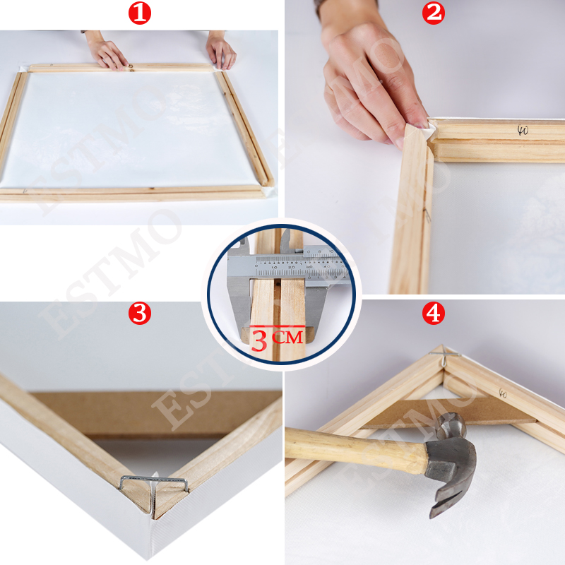 70X140 100X150 DIY กรอบไม้ Cus - Engraved Wood Frame บทวิจารณ์และราคา
