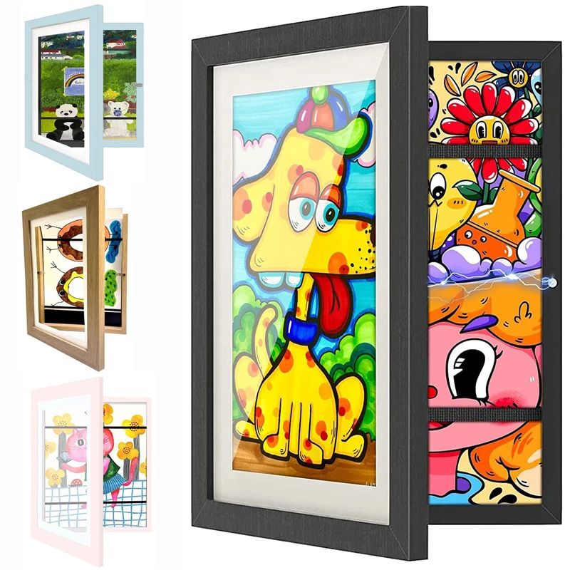 กรอบโปสเตอร์ไม้ A4สำหรับเด็กกร - Engraved Wood Frame บทวิจารณ์และราคา