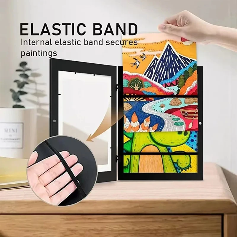 กรอบโปสเตอร์ไม้ A4สำหรับเด็กกร - Engraved Wood Frame บทวิจารณ์และราคา