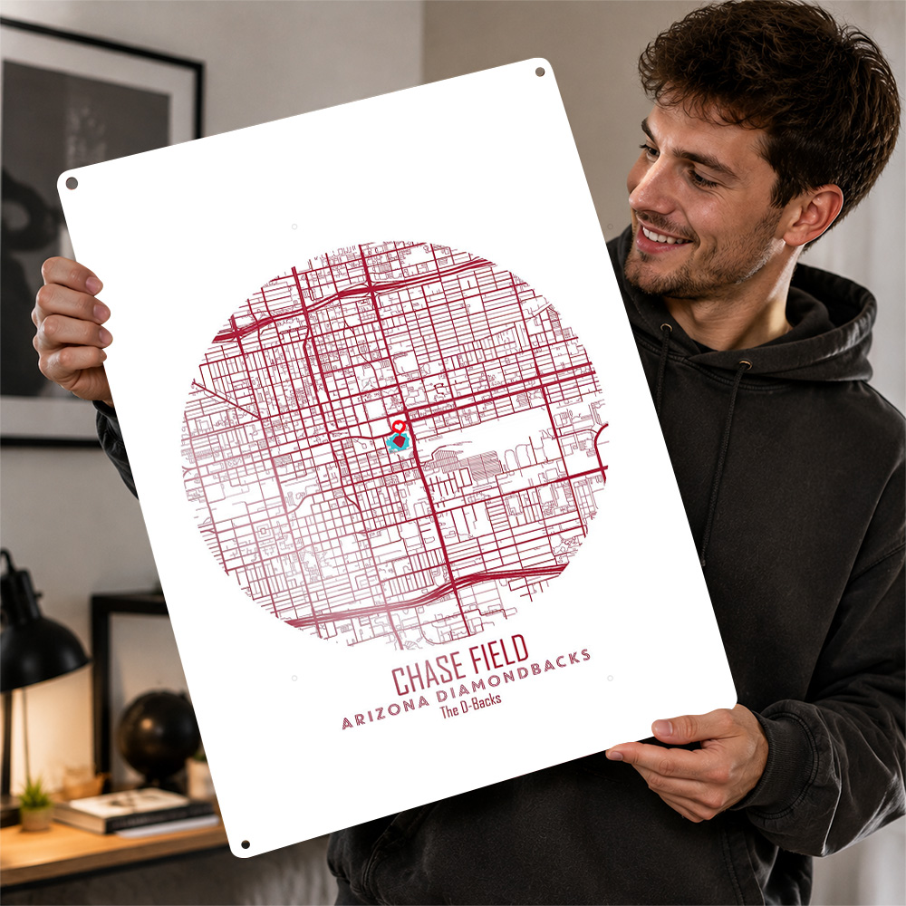 แผนที่สนามกีฬาเชสฟิลด์ โปสเตอร - Custom Map Poster บทวิจารณ์และราคา