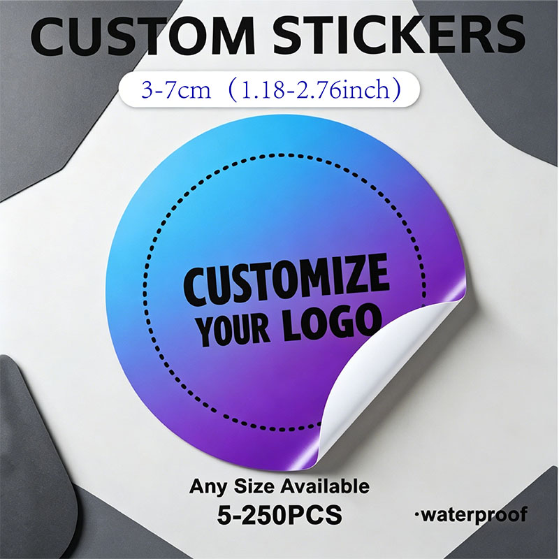 สติกเกอร์ขอบกลมโลโก้แบบกำหนดเอ - Personalized Name Box บทวิจารณ์และราคา