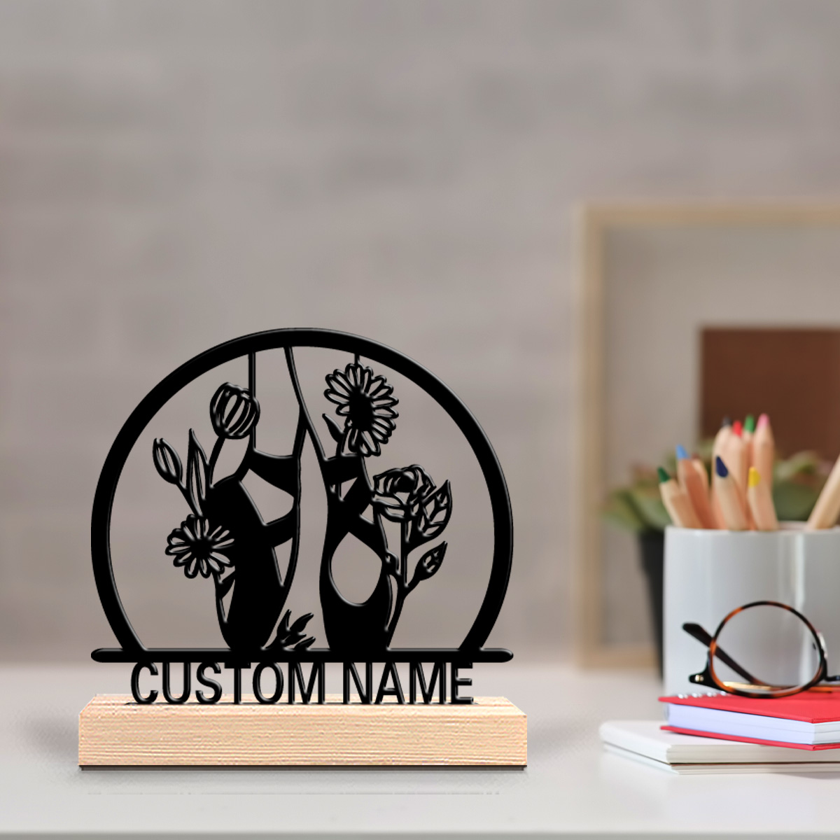 รองเท้าบัลเลต์สวยงามแบบสั่งทำพ - Engraved Wood Frame บทวิจารณ์และราคา