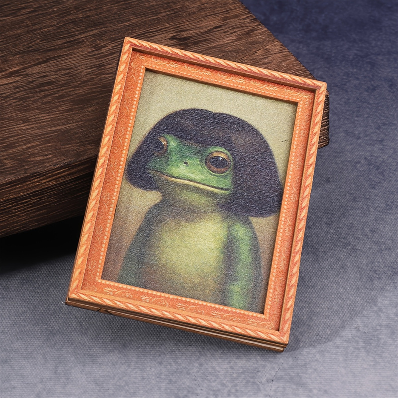 กรอบรูปไม้ขนาดเล็ก แม่เหล็กติด - Engraved Wood Frame บทวิจารณ์และราคา