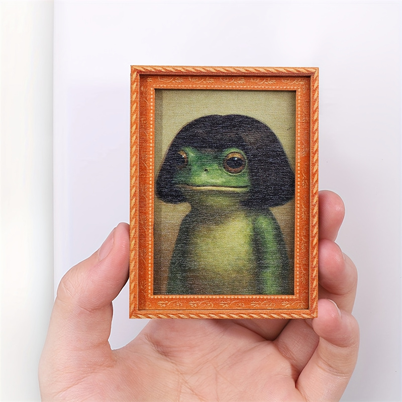 กรอบรูปไม้ขนาดเล็ก แม่เหล็กติด - Engraved Wood Frame บทวิจารณ์และราคา